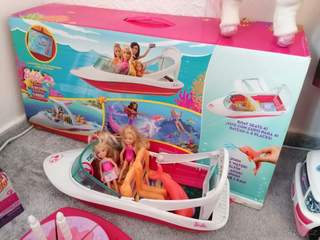 Barbie Sanitka, Barbie Motorovy clun, atd.
