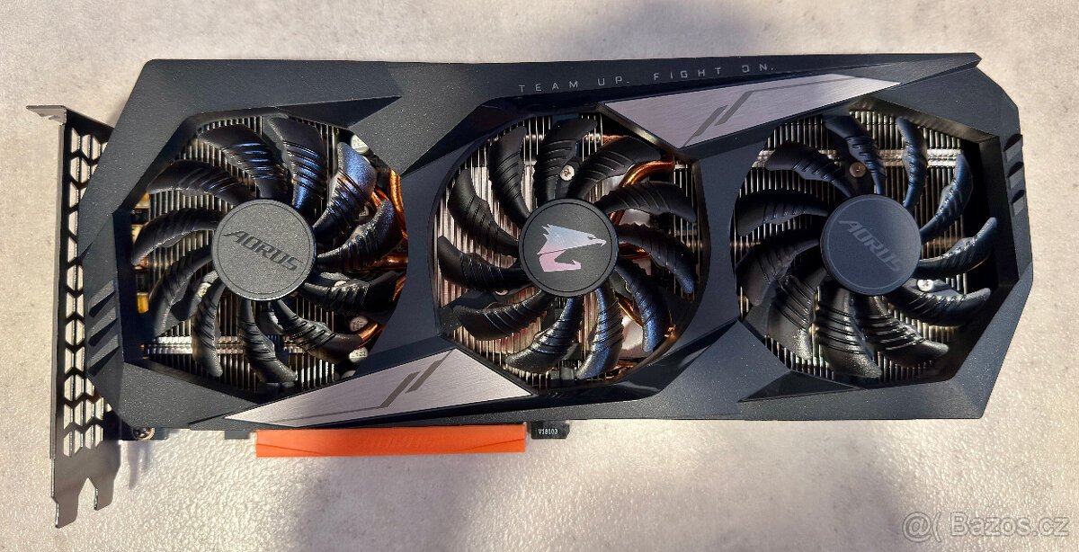 AORUS GTX 1660 Ti 6GB - stav, kompletní balení