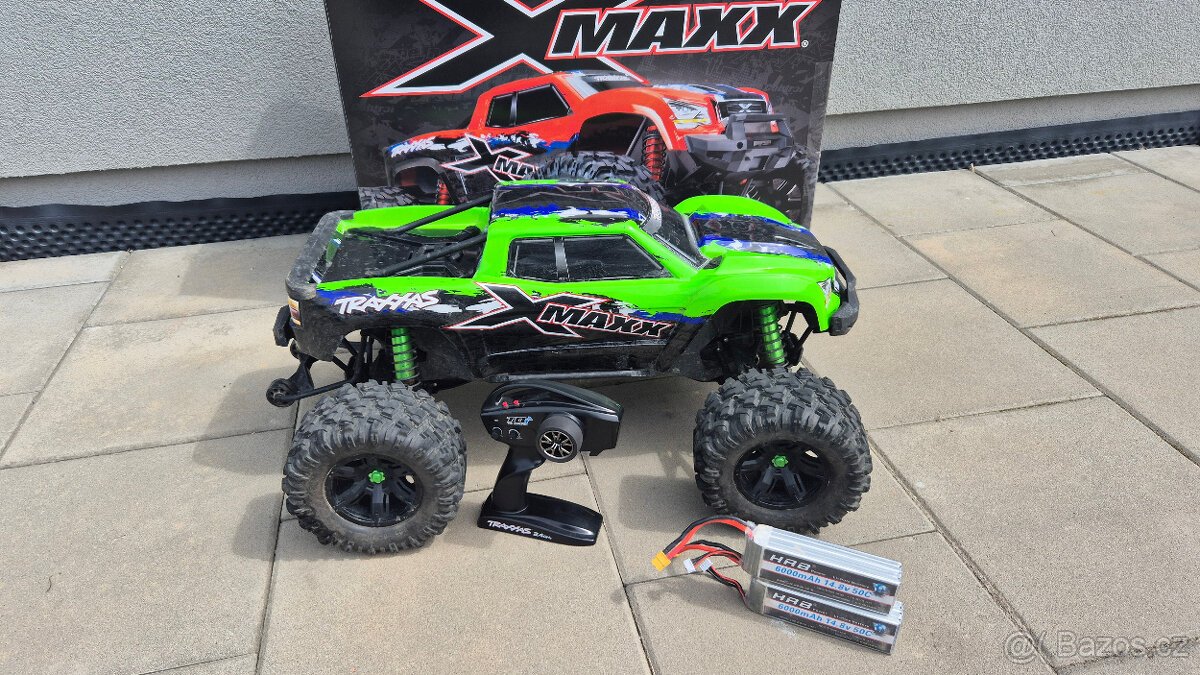 Prodám Traxxas X-Maxx 8S 1:5 4WD zelený