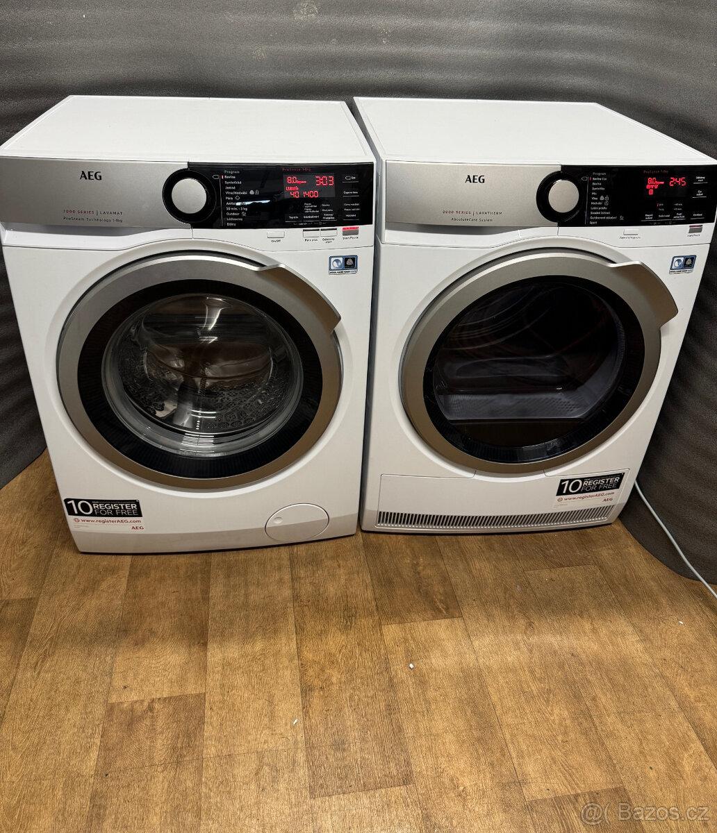 Aeg set pračka a sušička 8kg