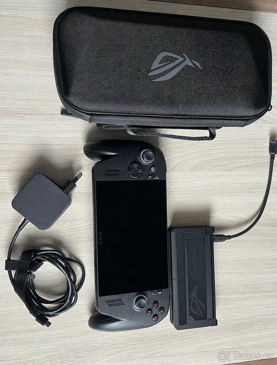 ASUS ROG Ally X + příslušenství (stav jako nový, v záruce)