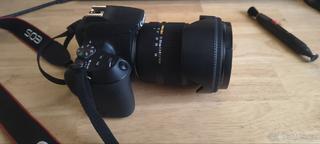 Canon 250D, Sigma 17-50mm 1:2,8 EX HSM, pevný Canon 24mm