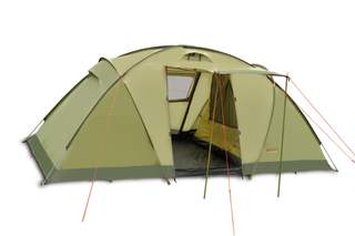 Rodinný stan Pinguin Base Camp (pro 4-5 osob) ZELENÁ barva