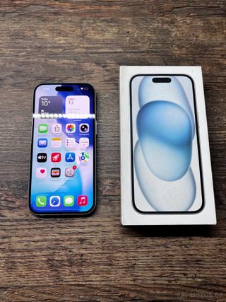 iPhone 15 | 128 Gb | zelený | baterie 100%