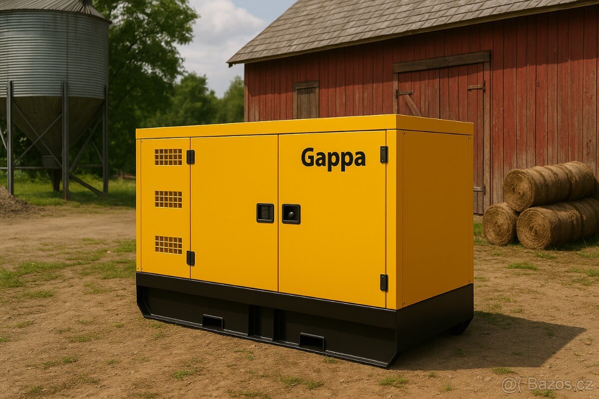 Elektrocentrála Gappa GF3 50kW - nová