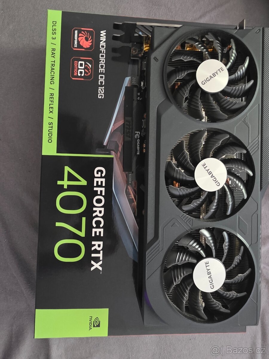 GIGABYTE GeForce RTX 4070 WINDFORCE OC 12G