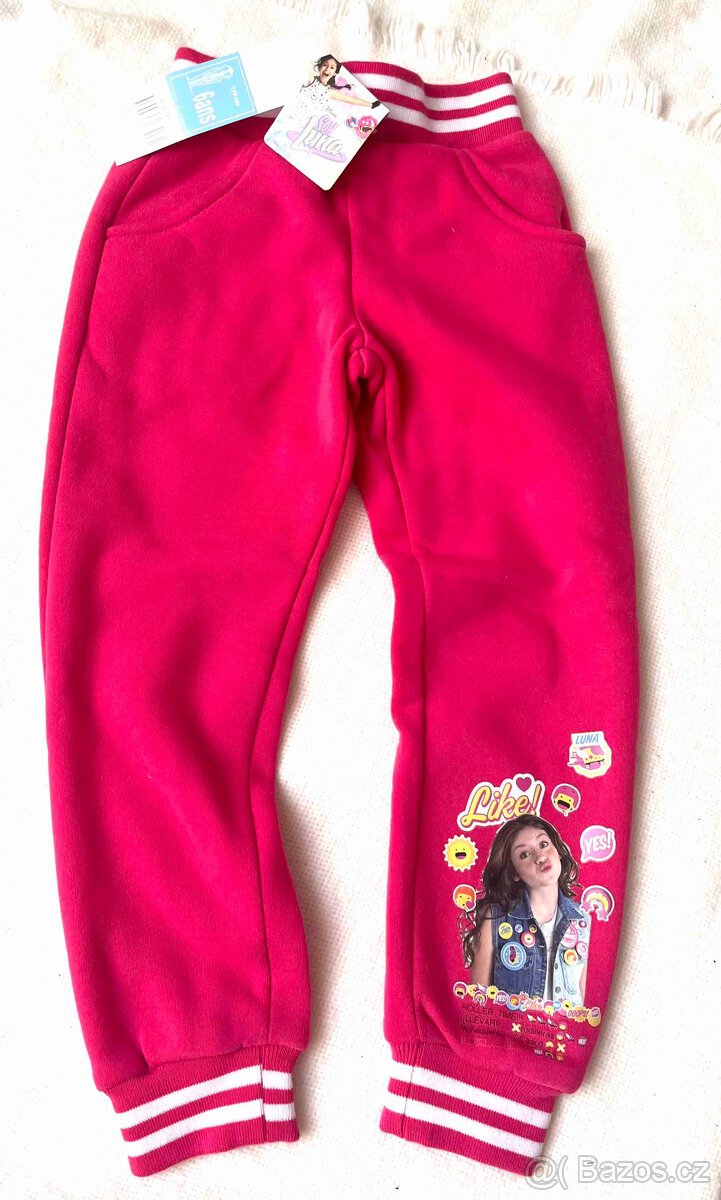 SOY LUNA DISNEY TEPLÁKY 8R - NOVÉ