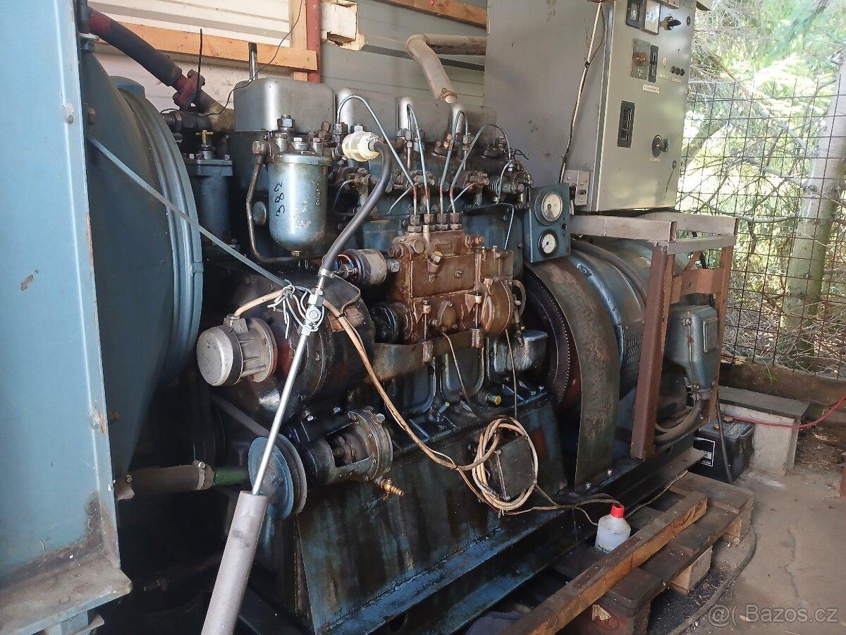 4S110 ČKD elektrocentrala diesel