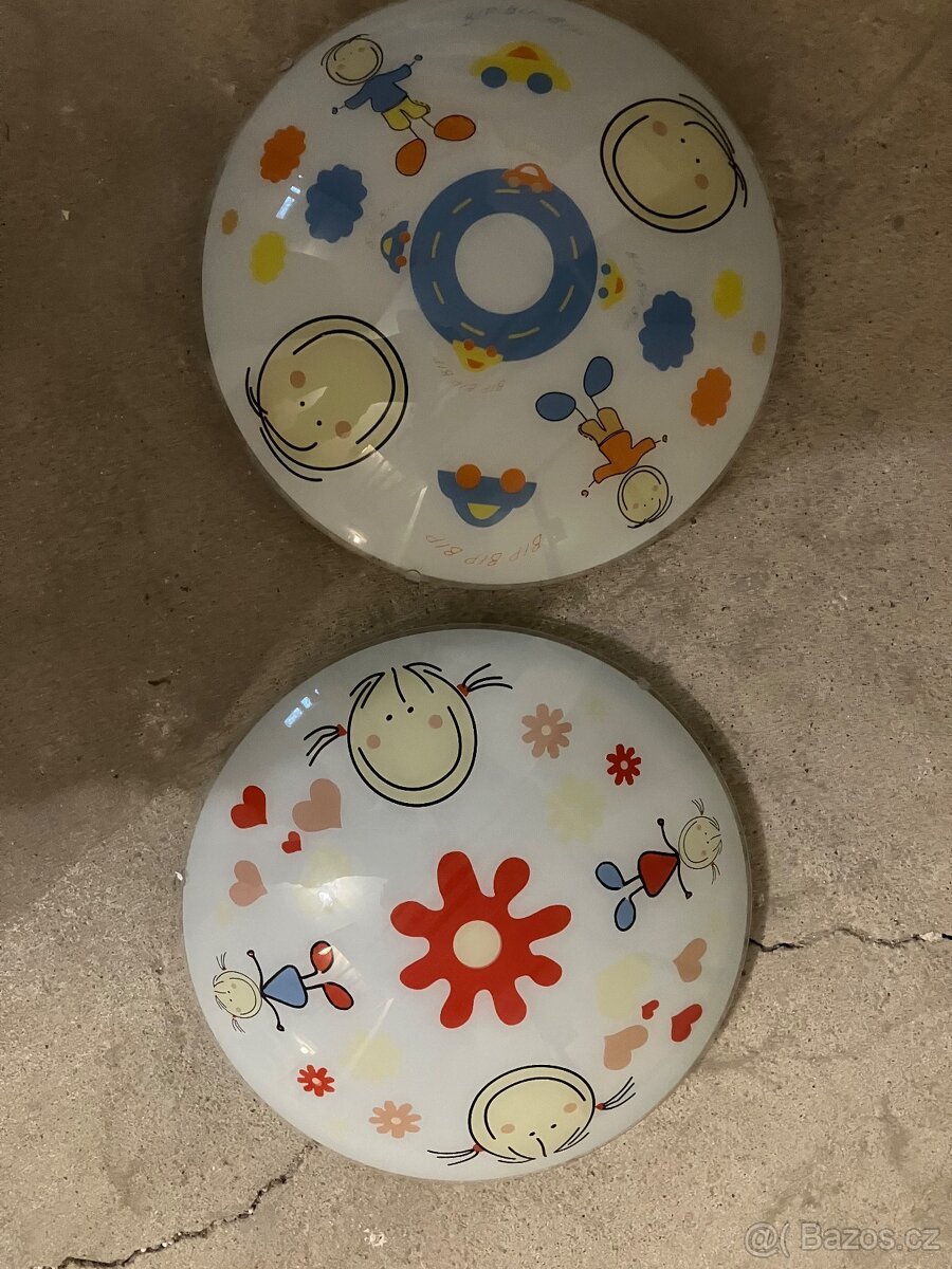 Dětské stropní světla EGLO, patice 2xE27,
