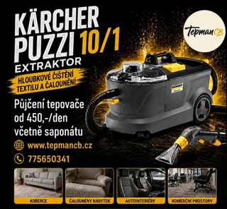 Pronájem Kärcher Puzzi 10/1