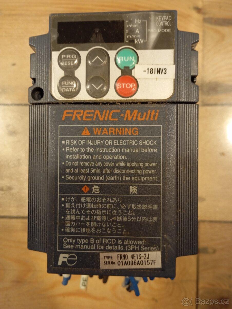 Frekvenční měnič Fuji Electric FRENIC-Multi FRN0.4E1S-2J