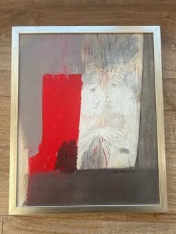 Bořek Zeman akademický malíř obraz 39x49cm