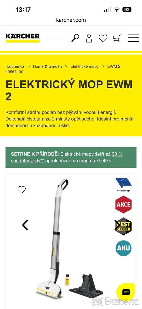 Elektrický mop EWM