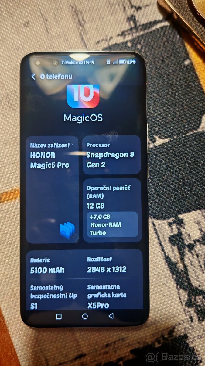 VYMĚNÍM – Honor Magic 5 Pro + Xiaomi Watch S1 Active