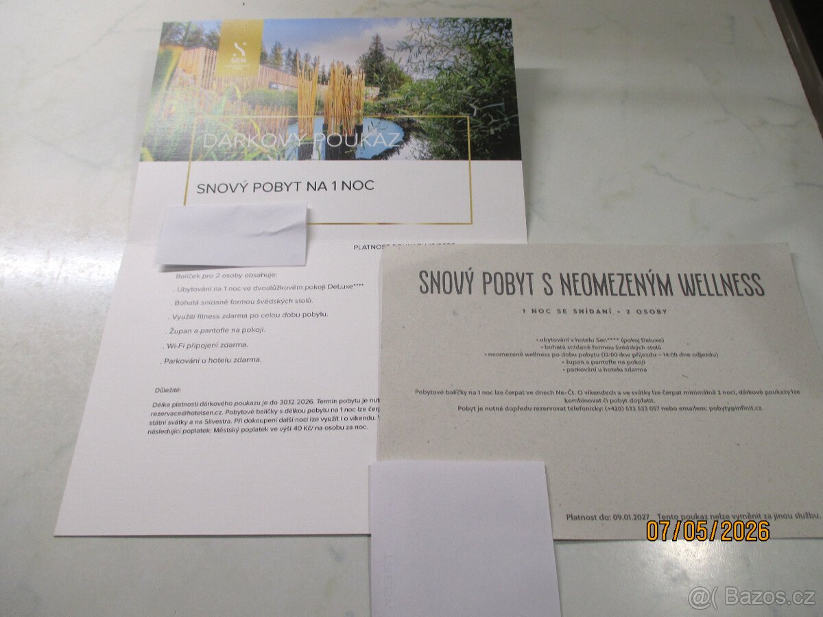 Pobyt 2 noci hotel Sen Praha