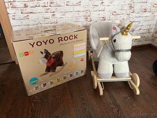 Houpací koník jednorožec YOYO ROCK