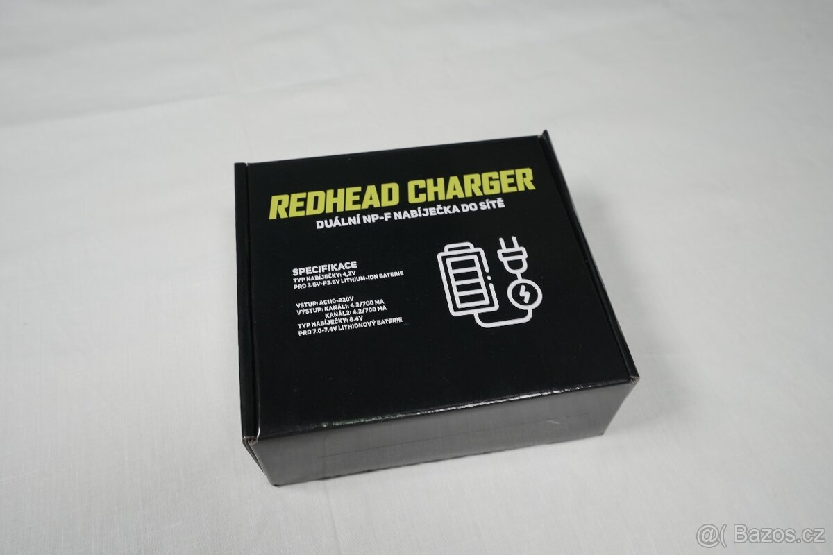 REDHEAD Dual NP-F Charger