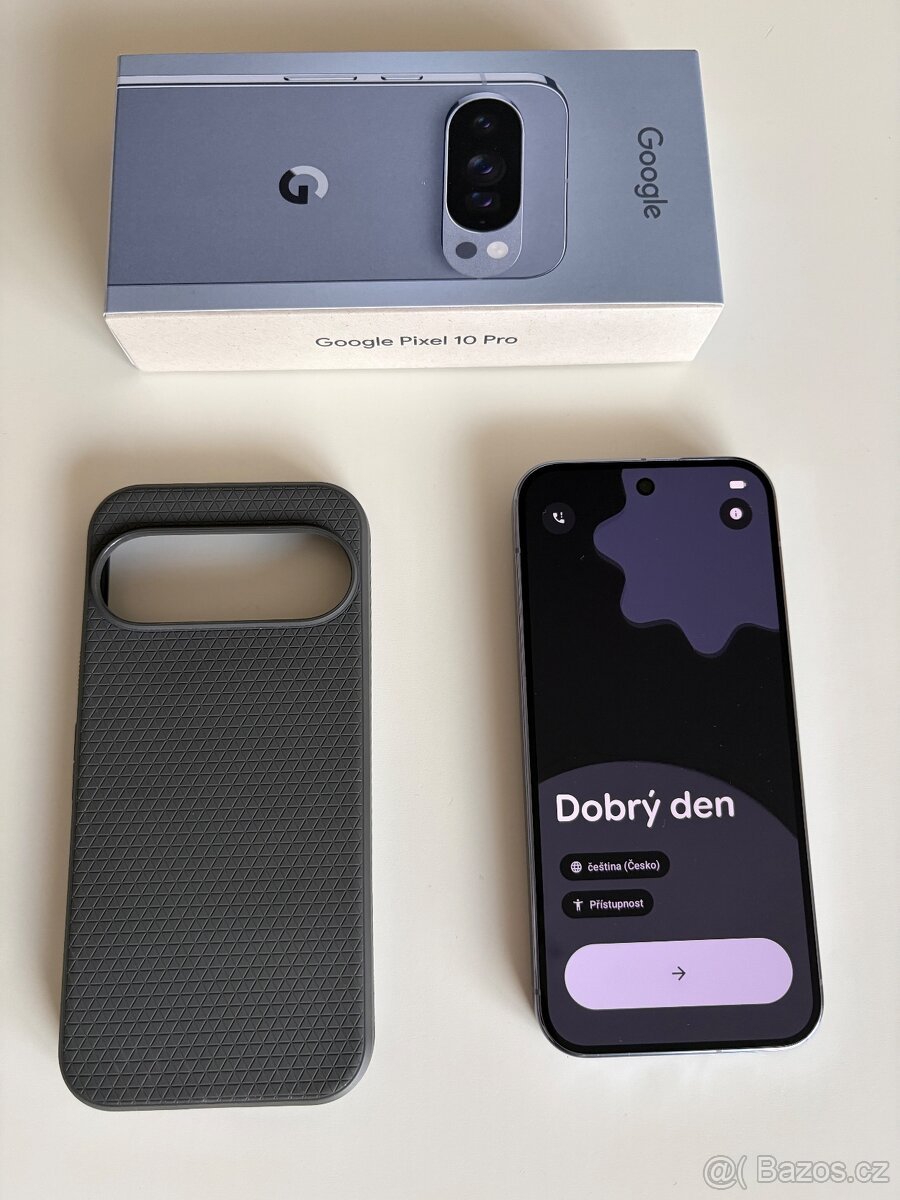 Google Pixel 10 Pro 256GB Moonstone — jako nový