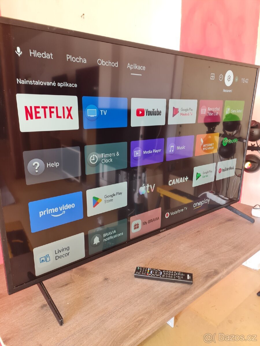 Velkou 4K UHD LED Android Smart TV Sony 140cm