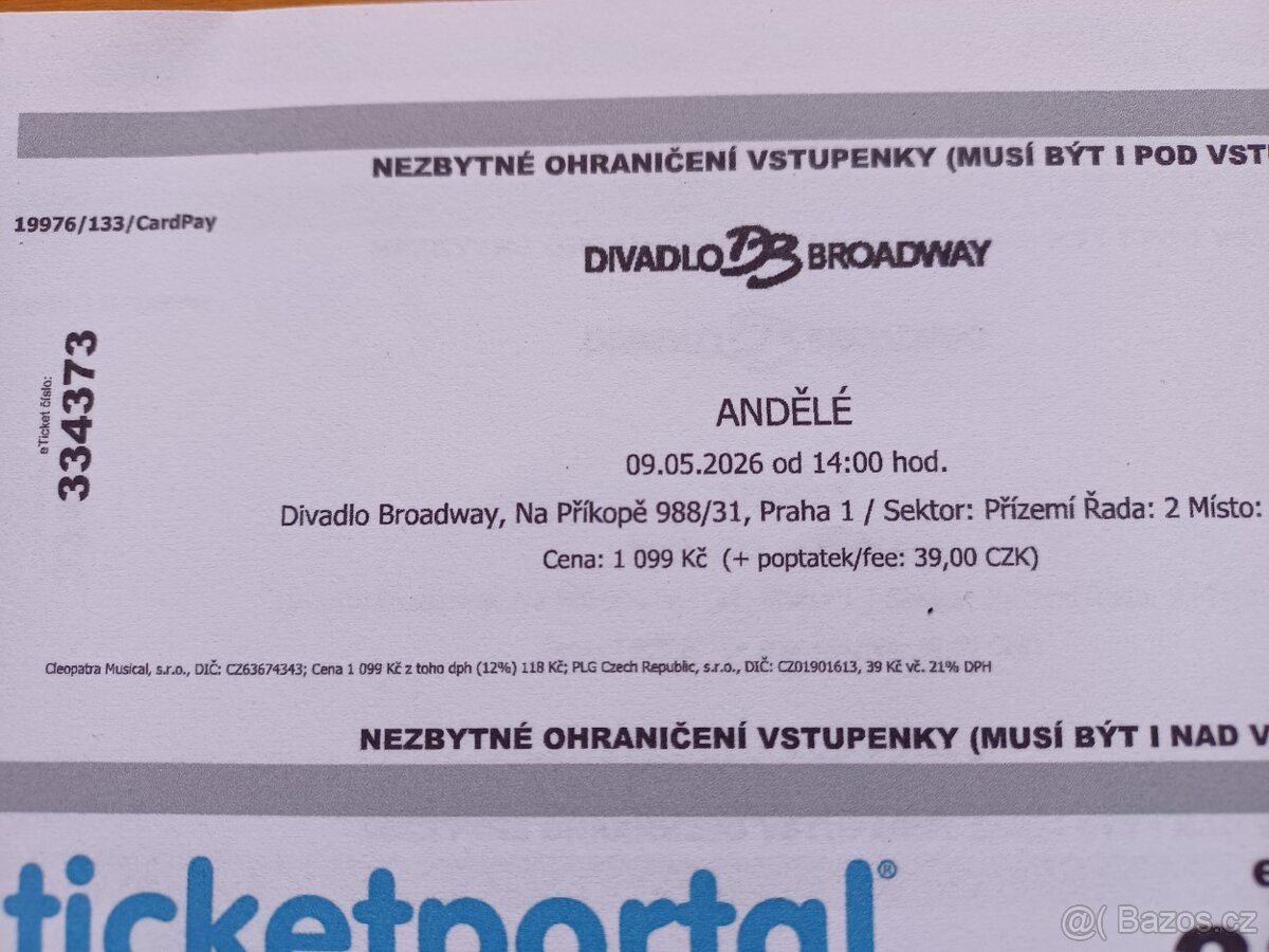 Muzikál Andělé