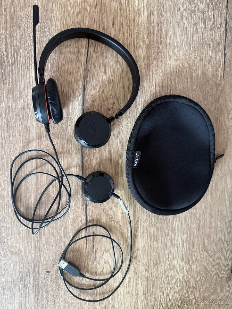 Sluchátka s mikrofonem, Jabra Evolve 30 II