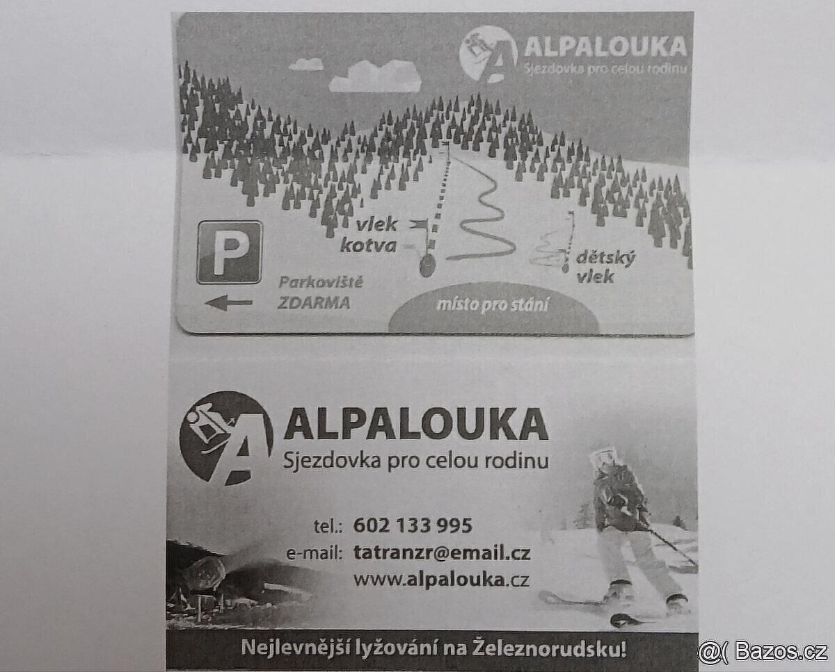 Vstup na sjezdovku Alpalouka do Ž.Rudy