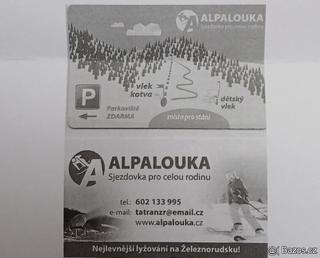 Vstup na sjezdovku Alpalouka do Ž.Rudy