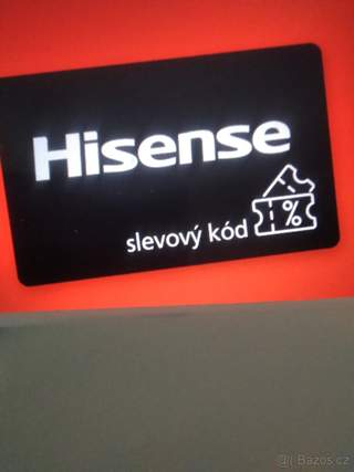 Voucher sleva 20% na spotřebiče HISENSE