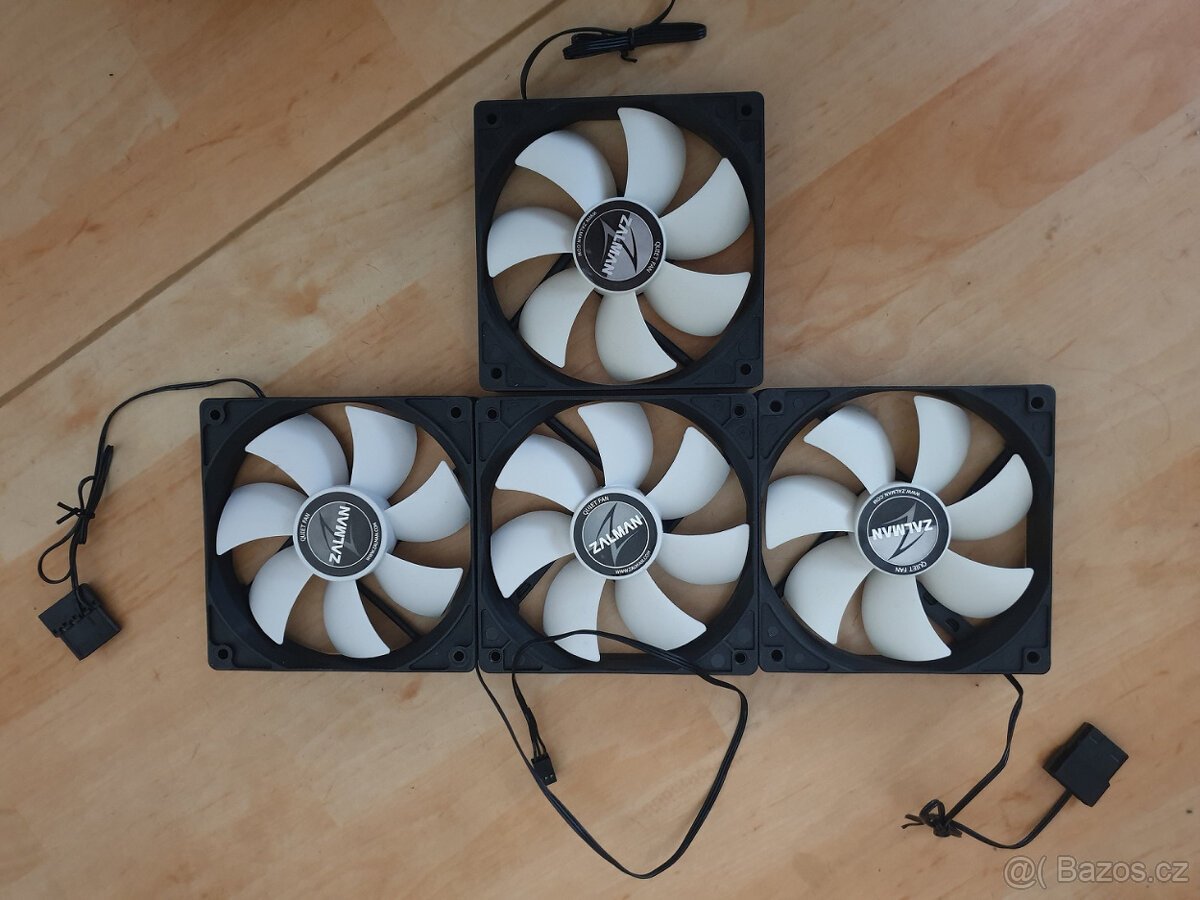 Zalman ZA1225ASL 120 mmm + Corsair 120 mm A1225M12A