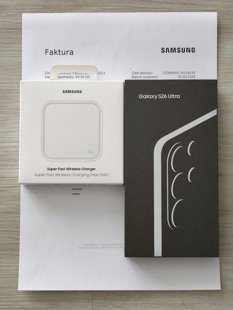 Prodám Samsung Galaxy S26 Ultra 16GB/1TB - nový, záruka