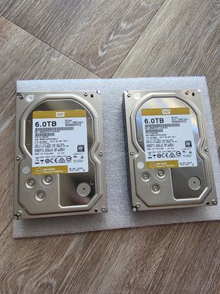 Pevný disk WD Gold 6TB (WD6002FRYZ) Enterprise 3.5" SATAIII