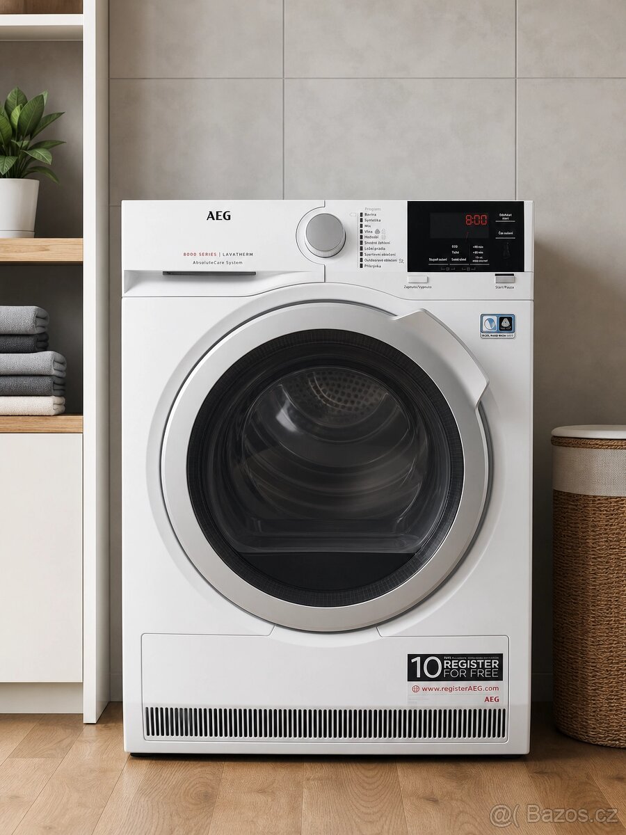 Sušičku prádla AEG AbsoluteCare® T8DEG48SC 🚀