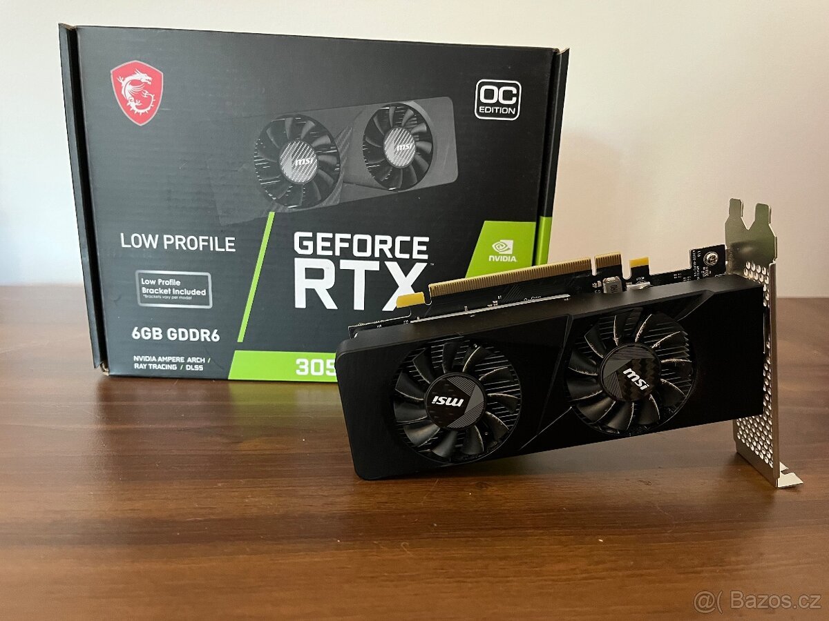 MSI RTX 3050 LP E 6G OC