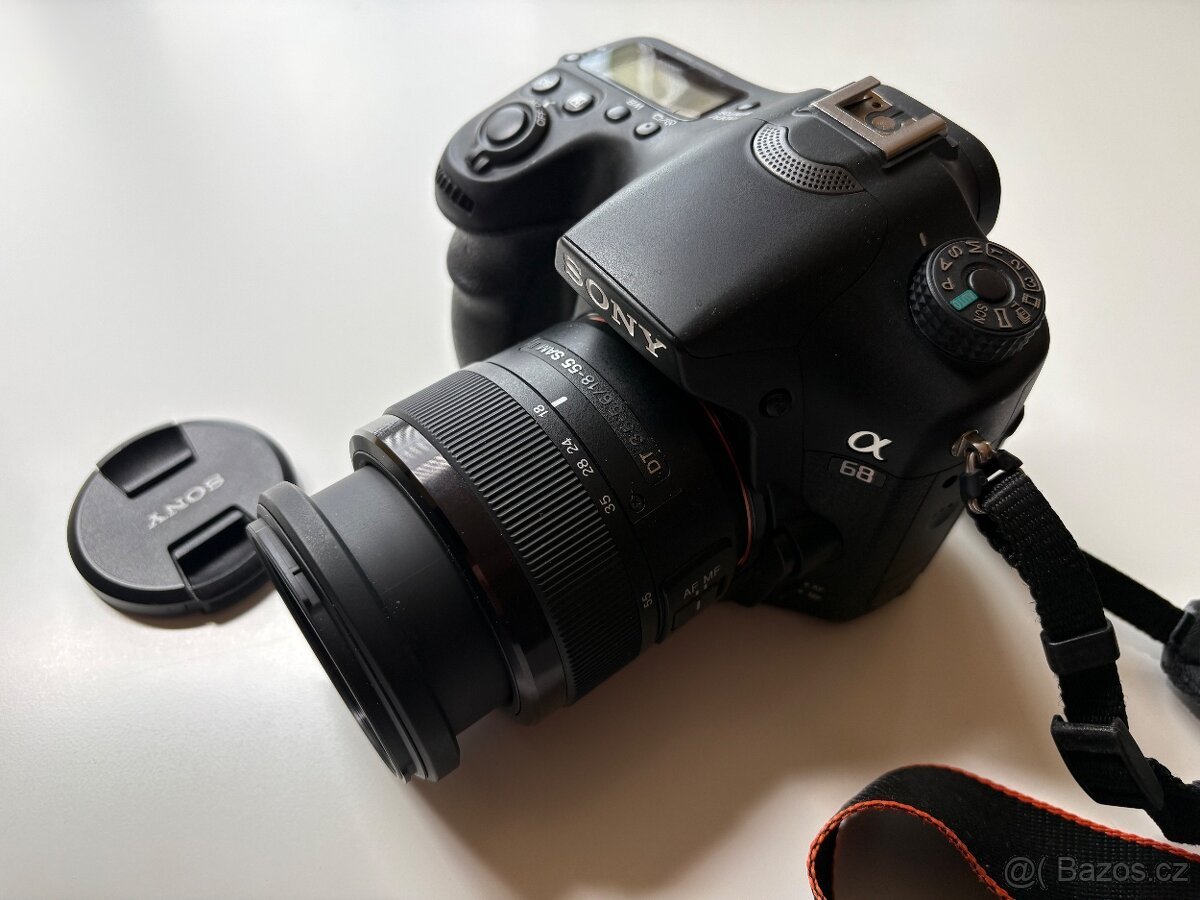Fotoaparát Sony Alpha 68 + objektiv DT 18–55 mm F3.5–5.6 SAM