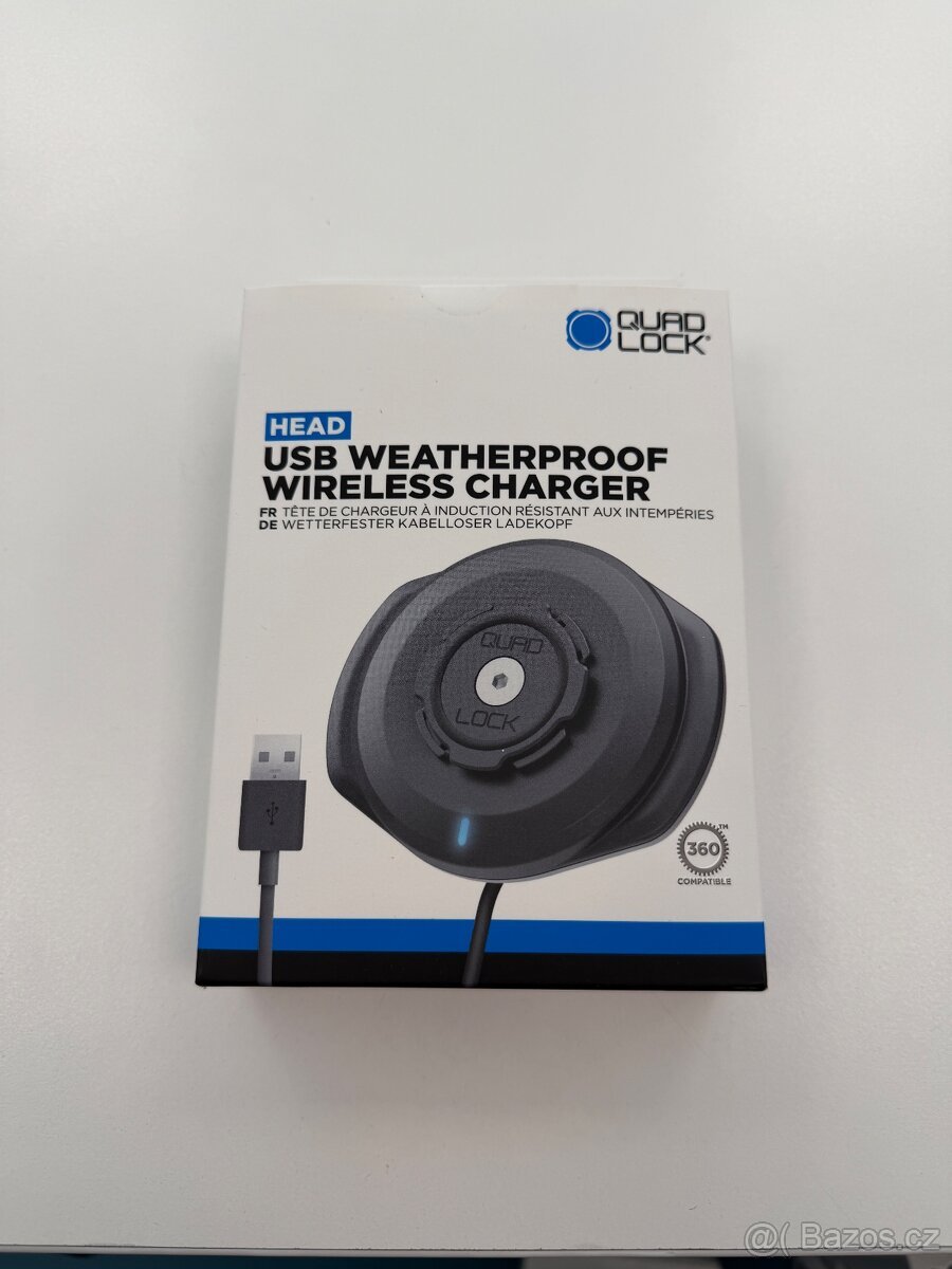 Bezdrátová nabíjecí hlava Quad Lock ✅