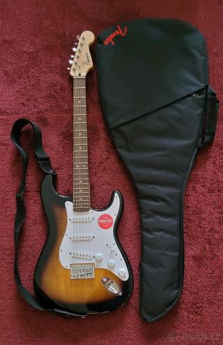 Fender Squier Bullet Stratocaster HT IL Brown Sunburst +obal