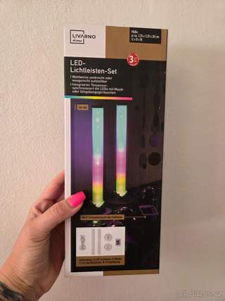 NOVÝ set: 2x LED lampa