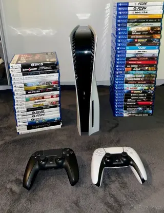 Sony Playstation 5 (PS5) White s mechanikou