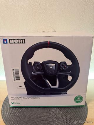 XBOX VOLANT S PEDÁLY V STAVU