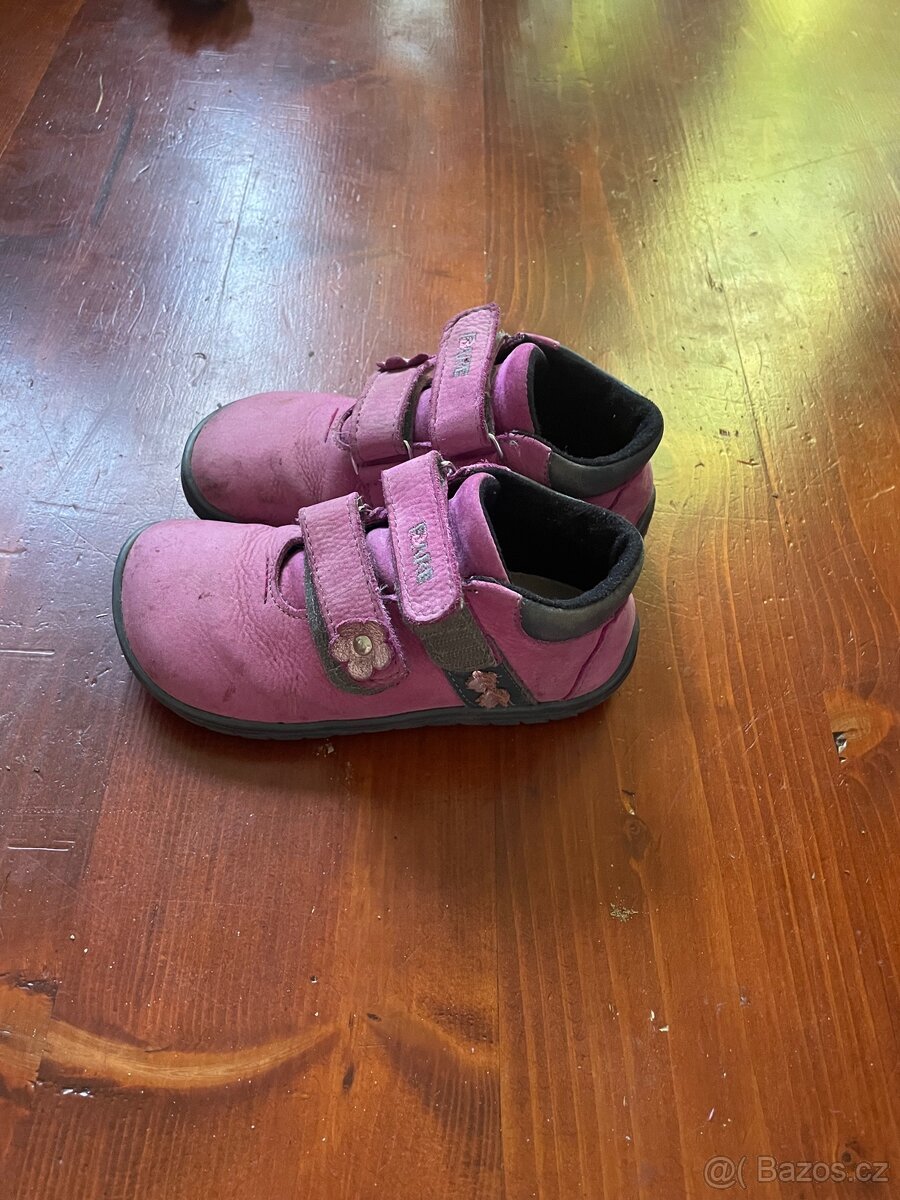 Celoroční barefoot boty Fare velikosti 28