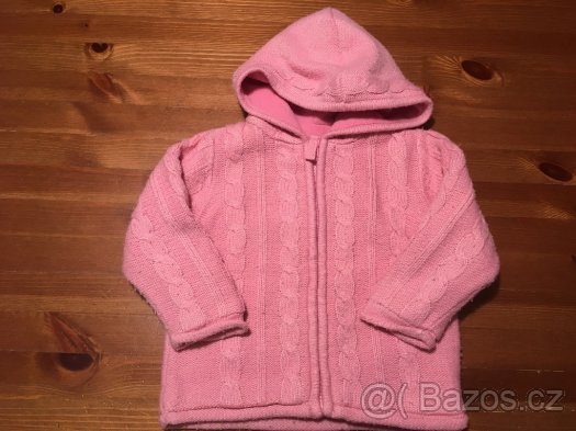 Zateplený svetr Mothercare, vel. 86