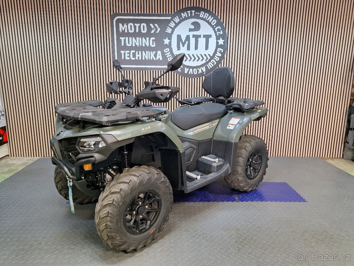 CFMOTO Gladiator X520-A Euro5 bílá RZ, diferenciál