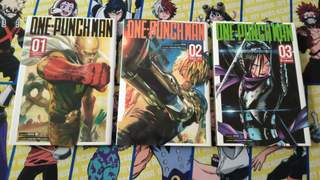 One punch man 1,2,3 Mangy