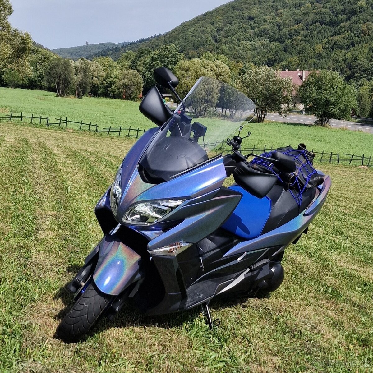 Suzuki Burgman 400, 3 roky starou