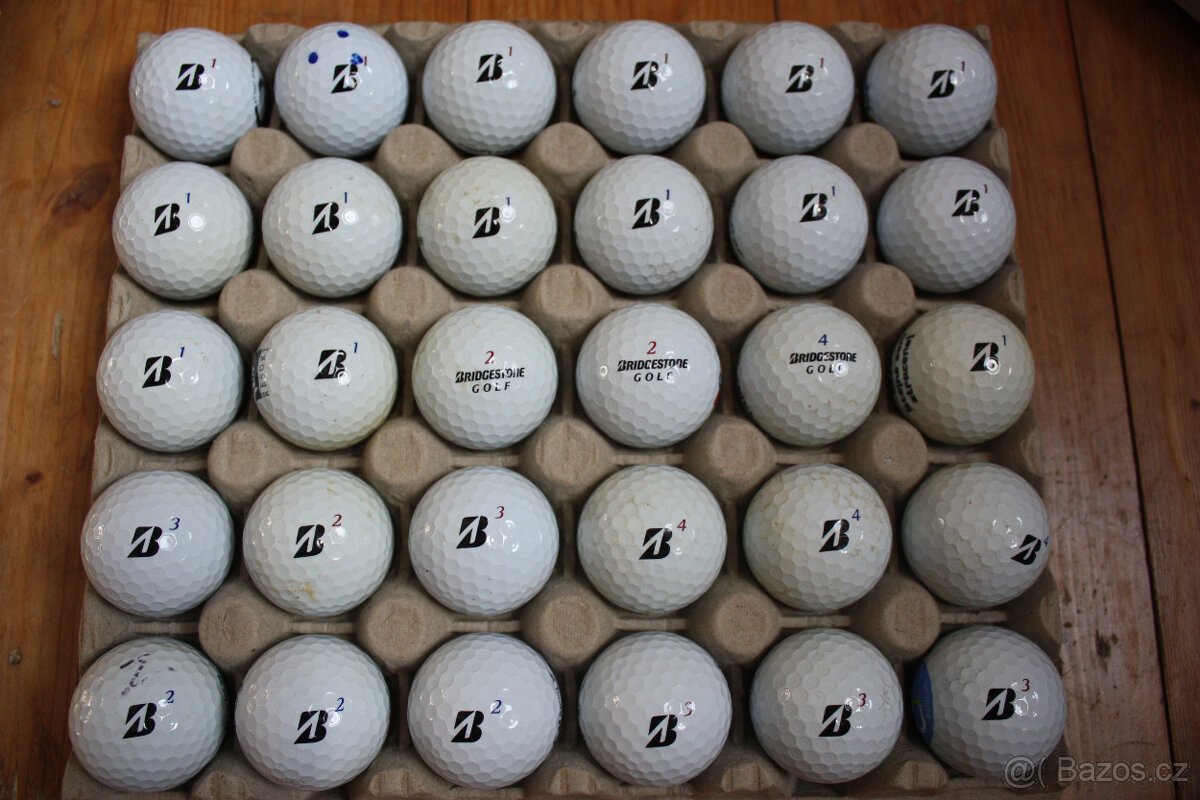 30 míčů BRIDGESTONE TOUR-B