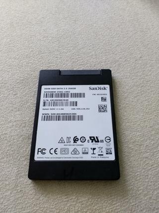 SanDisk x600 SSD Sata 2,5" 256GB
