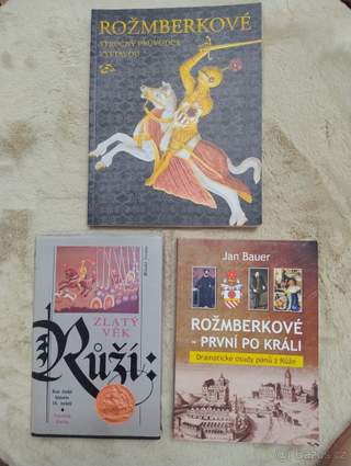 ROŽMBERKOVÉ – tematický komplet 3 knih