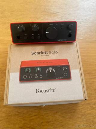 Scarlett Solo 4th gen. Focusrite