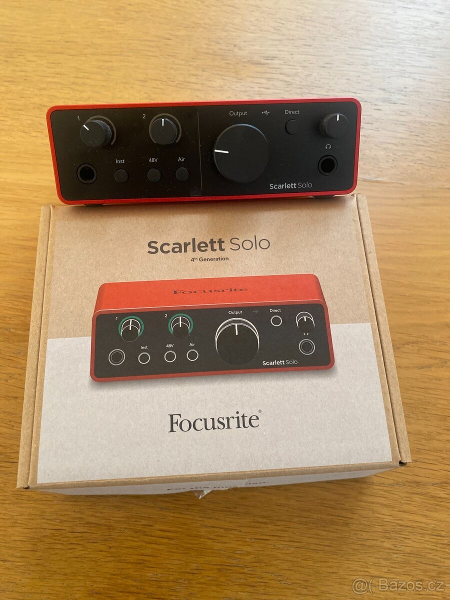 Scarlett Solo 4th gen. Focusrite