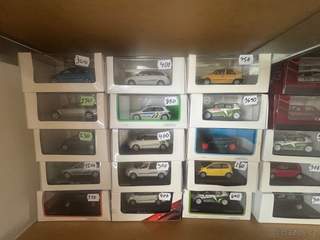 Modely Abrex Skoda 1:43 modely Porsche 1:18